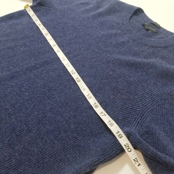 Destination J. Crew 100% Cashmere Crew Neck Knit Pullover Sweater - Picture 5 of 11